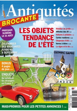 Antiquités Brocante n° 166 du 01/08/2012