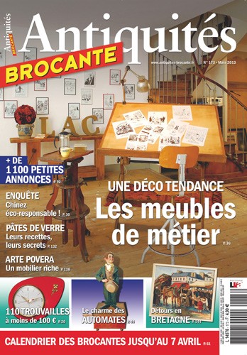 Antiquités Brocante n° 173 du 01/03/2013