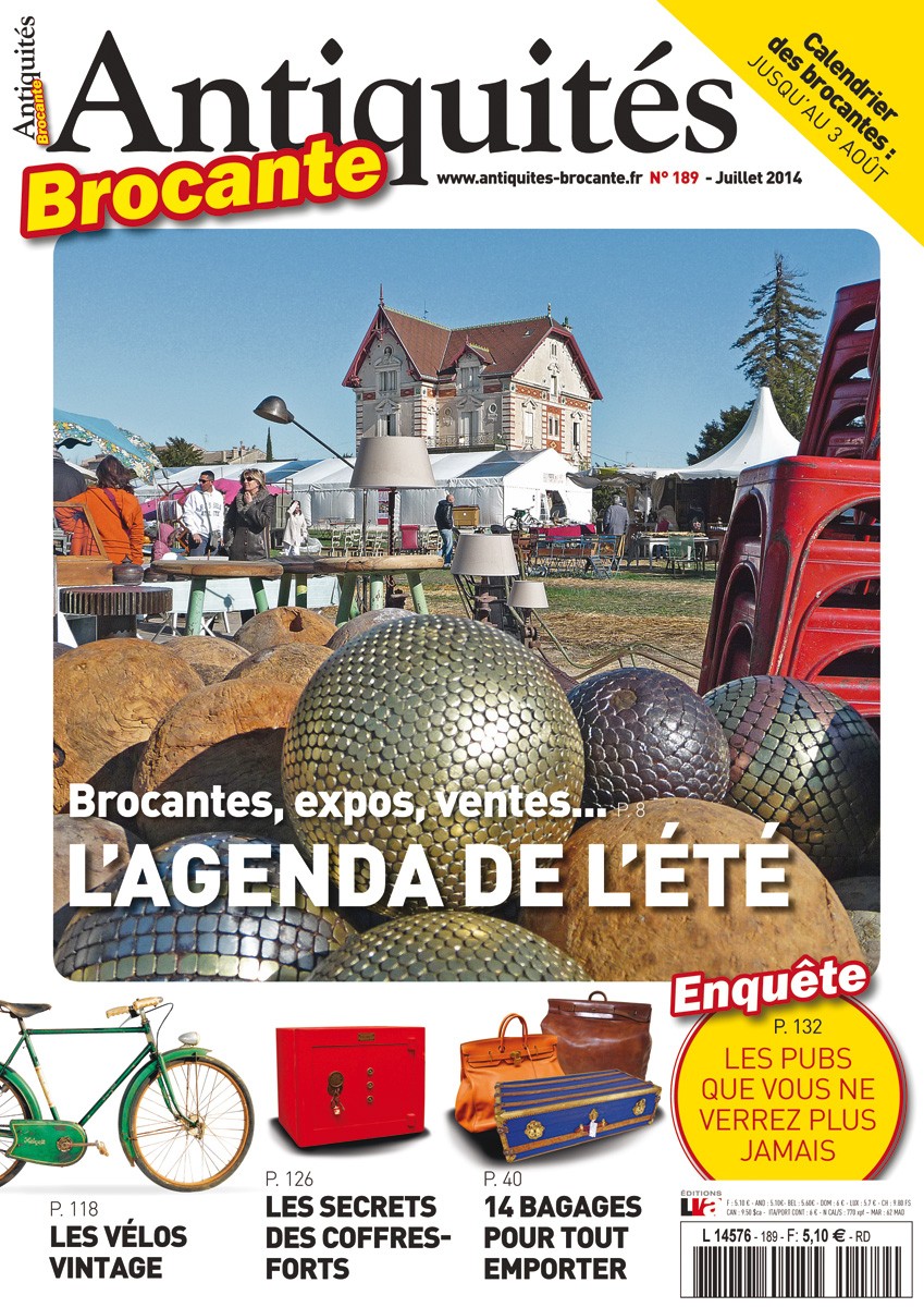 Antiquités Brocante n° 189 du 01/07/2014