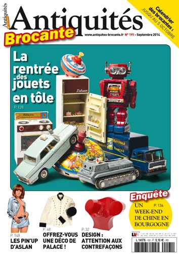 Antiquités Brocante n° 191 du 01/09/2014