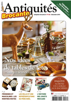 Antiquités Brocante n° 206 du 01/12/2015