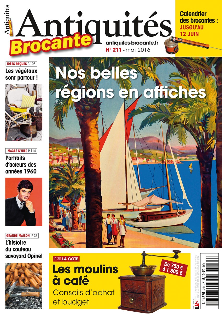 Antiquités Brocante n° 211 du 01/05/2016