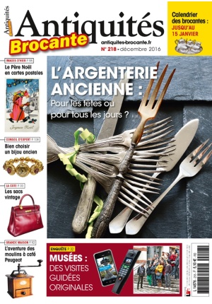 Antiquités Brocante n° 218 du 01/12/2016