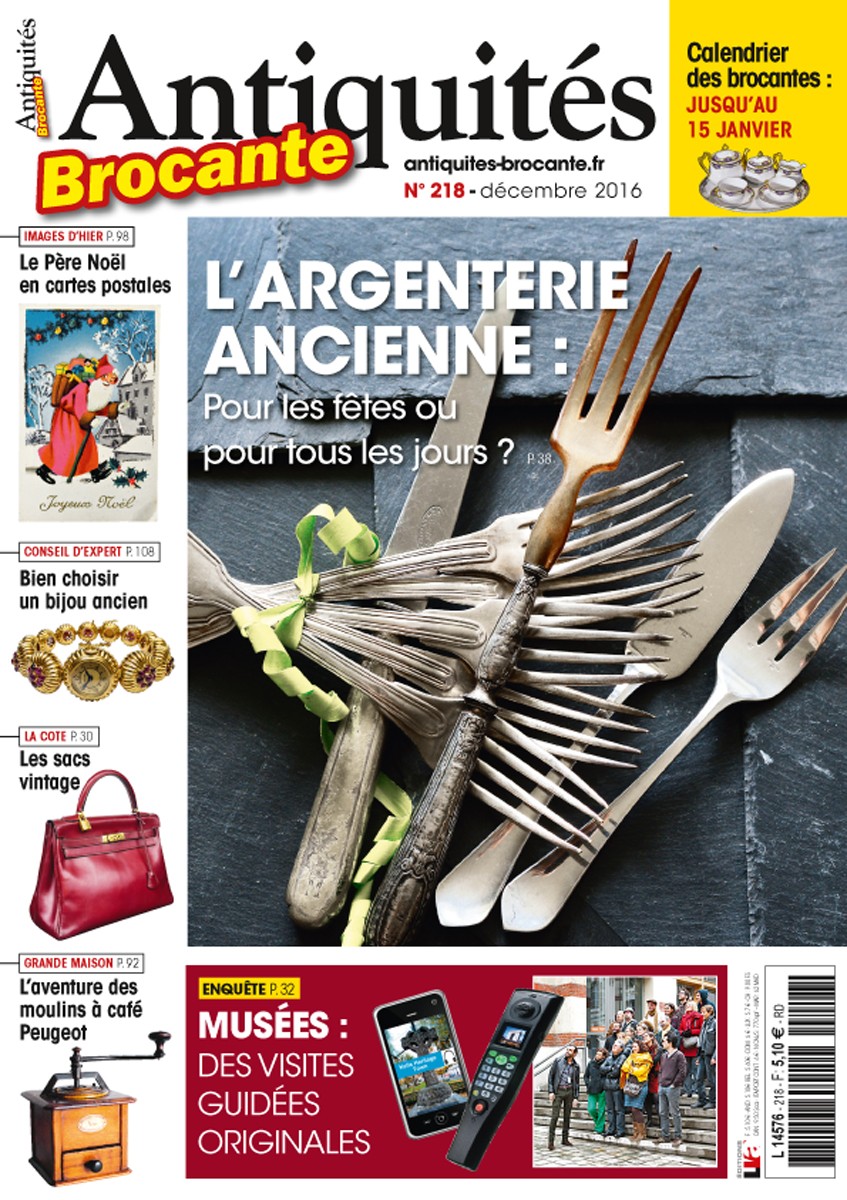 Antiquités Brocante n° 218 du 01/12/2016