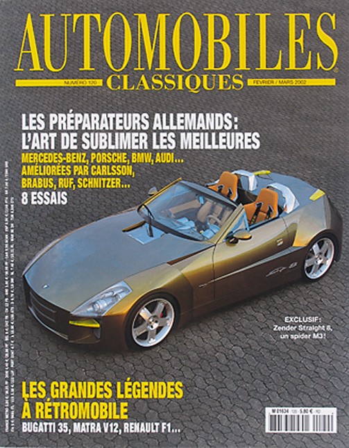 Automobiles Classiques n° 120 du 25/01/2002