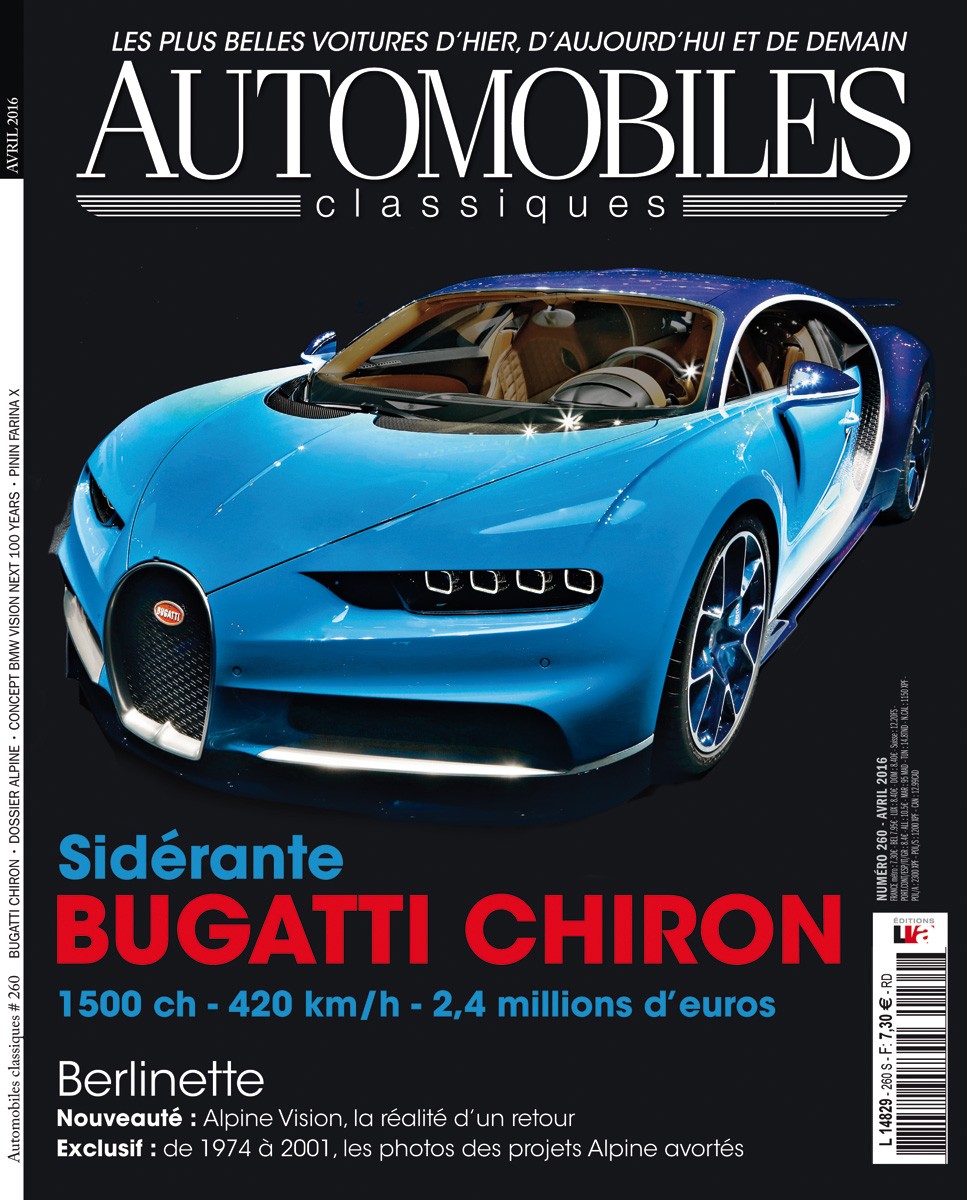 Automobiles Classiques n° 260 du 01/04/2016