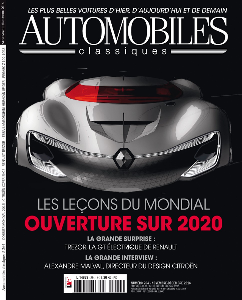 Automobiles Classiques n° 264 du 01/12/2016
