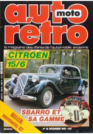 Autoretro n° 16 du 22/12/1981