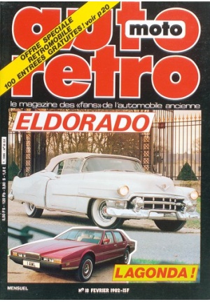 Autoretro n° 18 du 22/02/1982