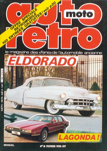 Autoretro n° 18 du 22/02/1982