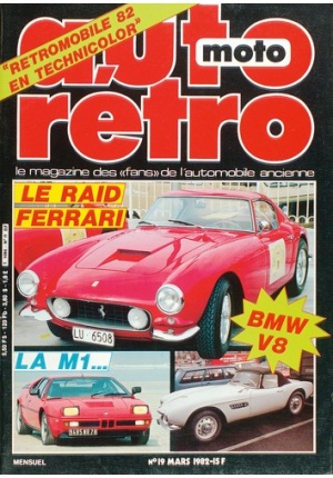 Autoretro n° 19 du 22/03/1982