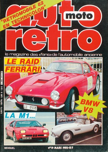 Autoretro n° 19 du 22/03/1982