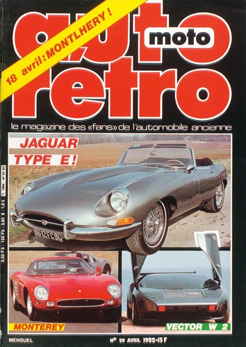 Autoretro n° 20 du 22/04/1982