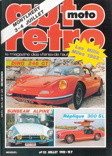 Autoretro n° 23 du 22/07/1982