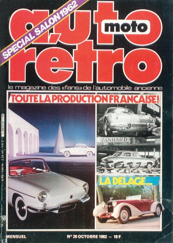 Autoretro n° 26 du 22/11/1982