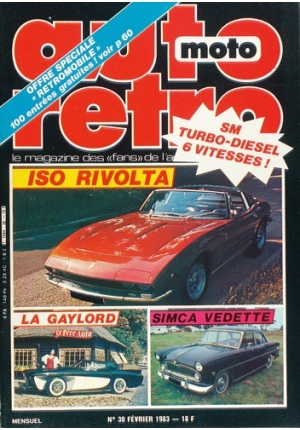 Autoretro n° 30 du 22/03/1983