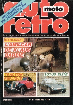 Autoretro n° 31 du 22/04/1983