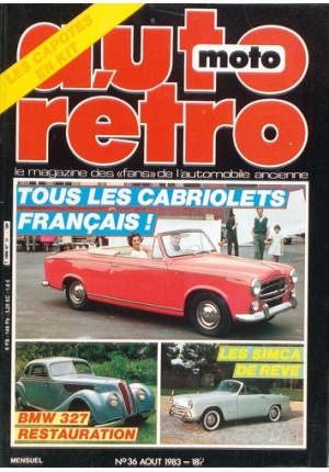 Autoretro n° 36 du 22/10/1983