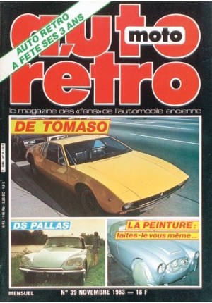 Autoretro n° 39 du 22/01/1984