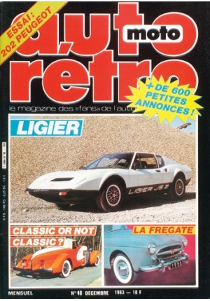 Autoretro n° 40 du 22/02/1984