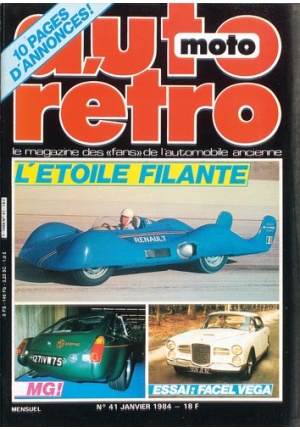 Autoretro n° 41 du 22/03/1984