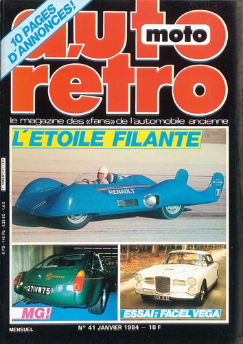 Autoretro n° 41 du 22/03/1984