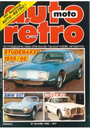 Autoretro n° 56 du 22/07/1985