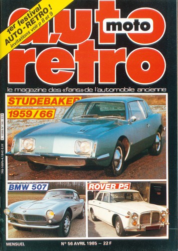 Autoretro n° 56 du 22/07/1985