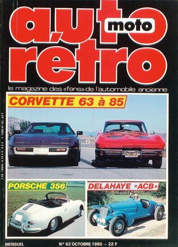 Autoretro n° 62 du 22/02/1986