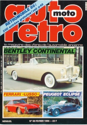 Autoretro n° 66 du 22/06/1986