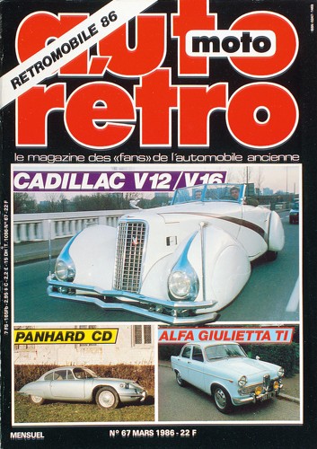 Autoretro n° 67 du 22/07/1986