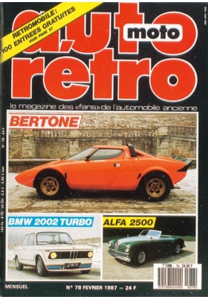 Autoretro n° 78 du 22/07/1987