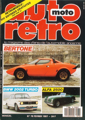 Autoretro n° 78 du 22/07/1987