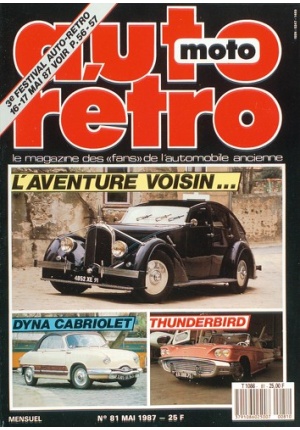 Autoretro n° 81 du 22/10/1987