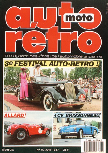 Autoretro n° 82 du 22/11/1987