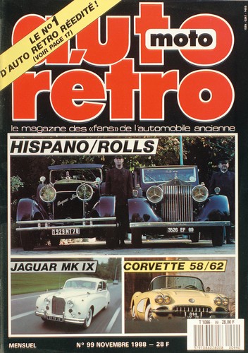 Autoretro n° 99 du 22/05/1989