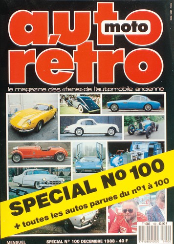 Autoretro n° 100 du 22/06/1989