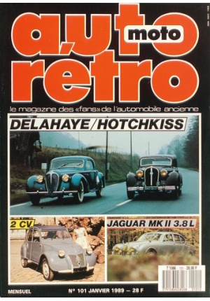 Autoretro n° 101 du 22/07/1989