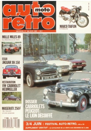 Autoretro n° 106 du 22/01/1990