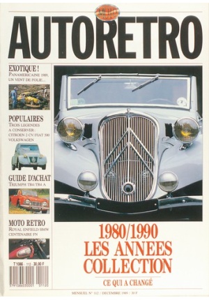 Autoretro n° 112 du 25/04/1990