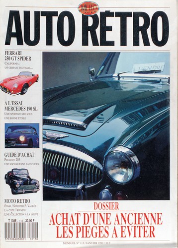 AUTORETRO N° 113 DU 22/12/1989