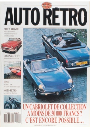 Autoretro n° 115 du 22/02/1990