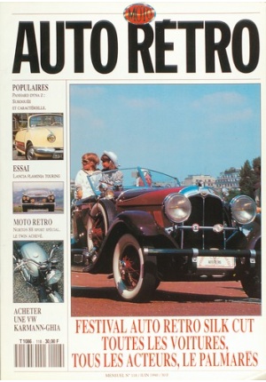 Autoretro n° 118 du 25/05/1990