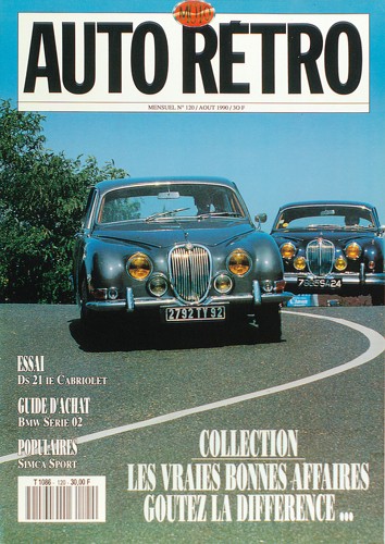 Autoretro n° 120 du 30/07/1990