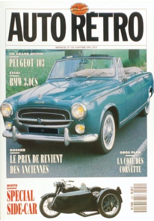 Autoretro n° 125 du 31/12/1990