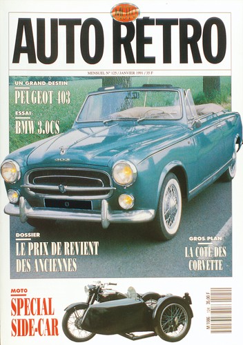 Autoretro n° 125 du 31/12/1990