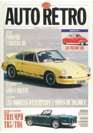 Autoretro n° 126 du 24/01/1991