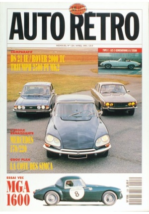 Autoretro n° 128 du 23/03/1991