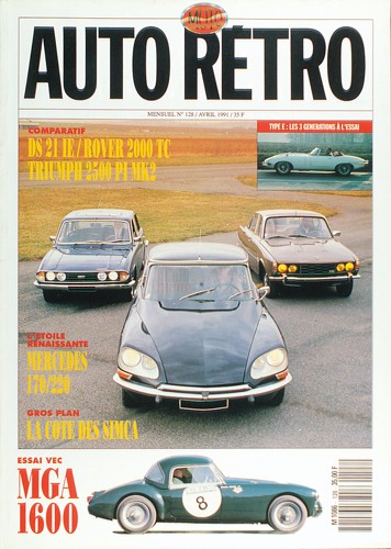 Autoretro n° 128 du 23/03/1991