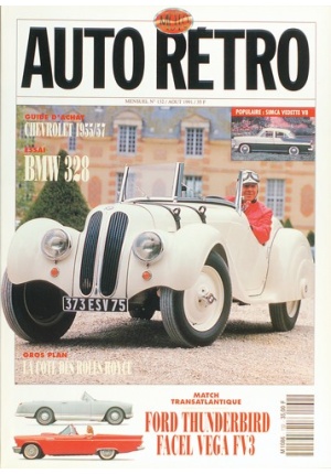 Autoretro n° 132 du 25/07/1991